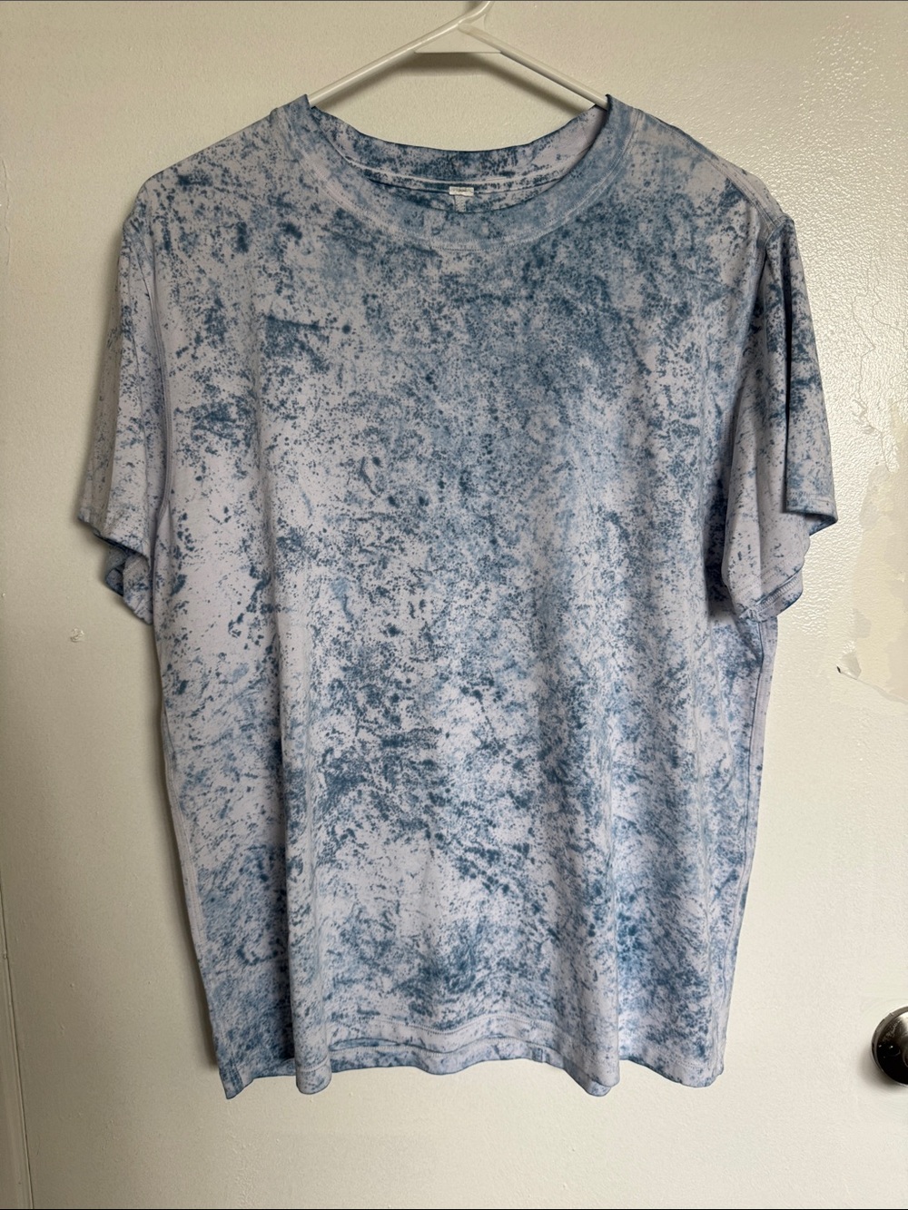 Lululemon All Yours Short Sleeve T-Shirt Cirrus Wash Alpine White Cirrus Blue